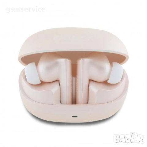 	БЕЗЖИЧНИ СЛУШАЛКИ Bluetooth GUESS TWS SCRIPT PINK