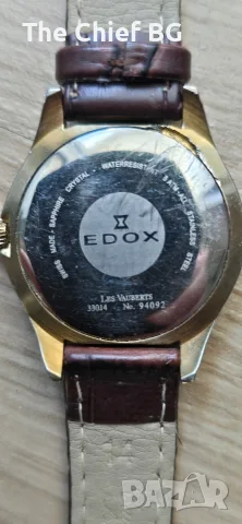 Часовник Edox Les Vauberts - кварцов, снимка 3 - Дамски - 55461735