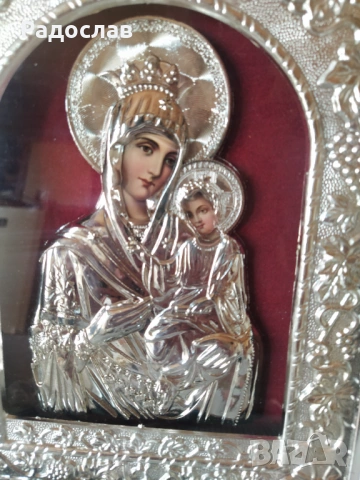 икона Богородица , снимка 2 - Икони - 54798298