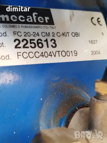 Компресор за въздух MECAFER - 1.5 kW, снимка 6 - Компресори - 55445813