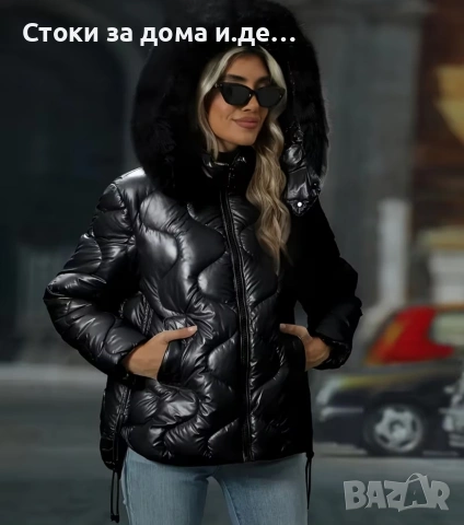 Дамско зимно яке, снимка 3 - Якета - 54738504