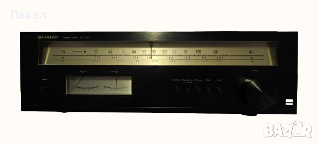 FM/AM тунер Sharp ST-1144, снимка 2 - Ресийвъри, усилватели, смесителни пултове - 54966865