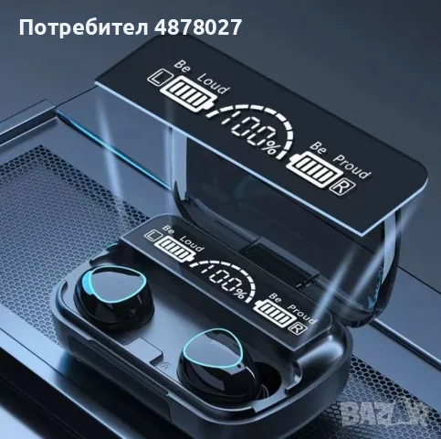 Безжични bluetooth слушалки с LED цифров дисплей, снимка 14 - Друга електроника - 55416635