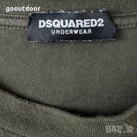 Мъжка тениска Dsquared2 с обло деколте, размер S, снимка 3 - Тениски - 54435905