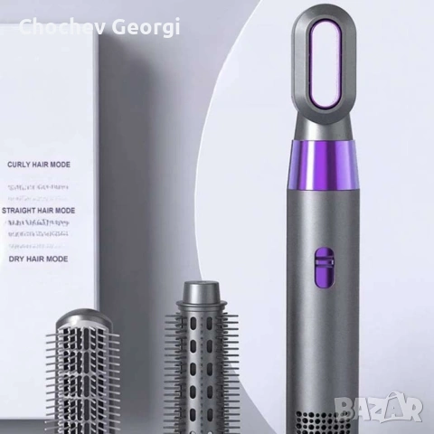 Сешоар с отрицателни йони 3в1,маша,сешоар,гребен,3000W, снимка 5 - Сешоари - 54759659