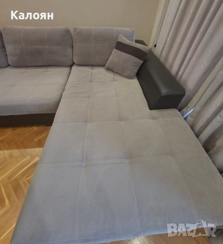 Диван с функция за сън , снимка 3 - Дивани и мека мебел - 54402201