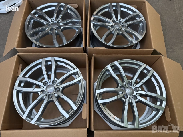 4 бр. чисто нови алуминиеви джанти Alutec 21 цола 5x112, централен отвор 66.5, ET35, 9.5J, снимка 10 - Гуми и джанти - 55263215