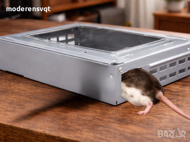 Капан за мишки, капан за плъхове, хуманен капан за живи гризачи, метален, снимка 3 - Други стоки за дома - 54127195