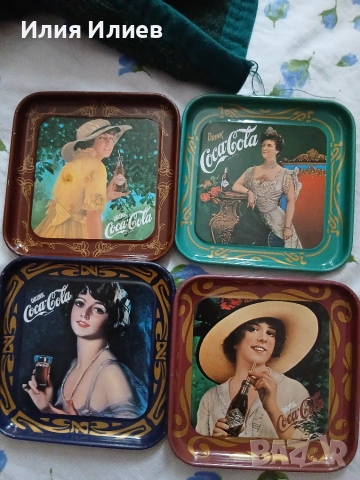 Италиански Coca-Cola Пепелниници от 1977 г. , снимка 2 - Колекции - 55222138