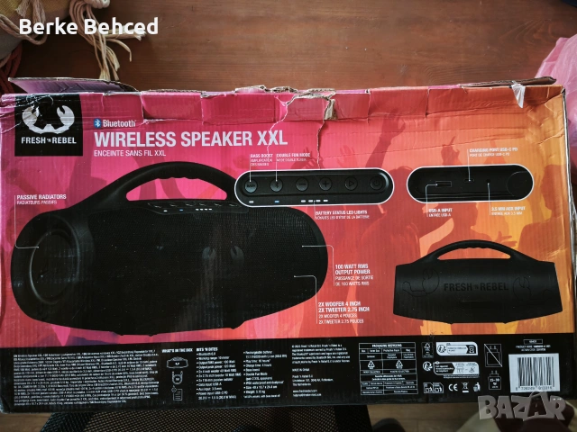 Преносима bluetooth колона