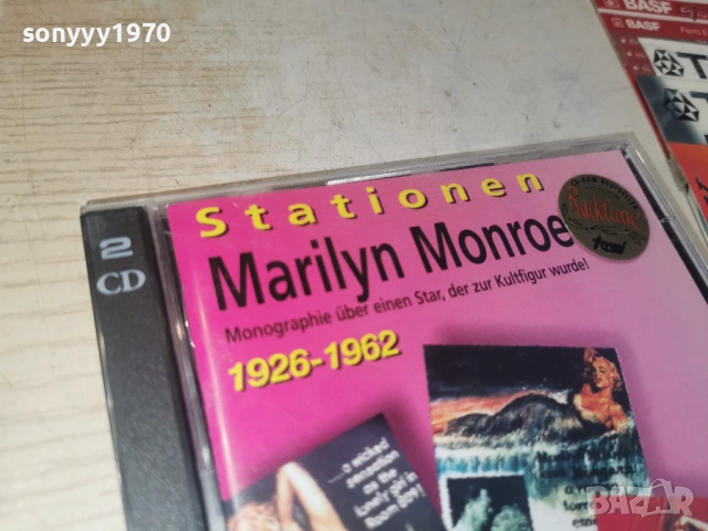MARILYN MONROE 2CD ВНОС GERMANY 1006260903H2E6R, снимка 7 - CD дискове - 54843051