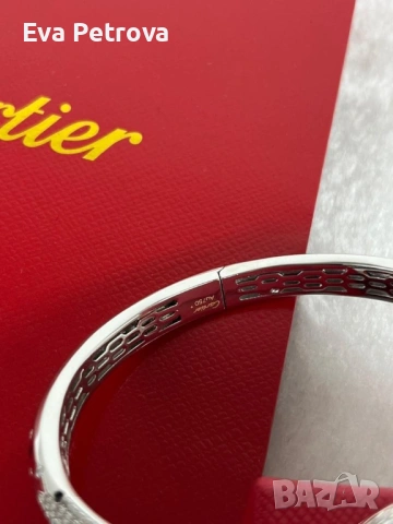 Дамска гривна Cartier Panthere , снимка 5 - Гривни - 54607387
