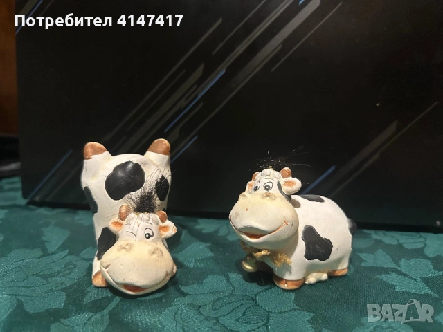 Керамични фигурки на кравички
