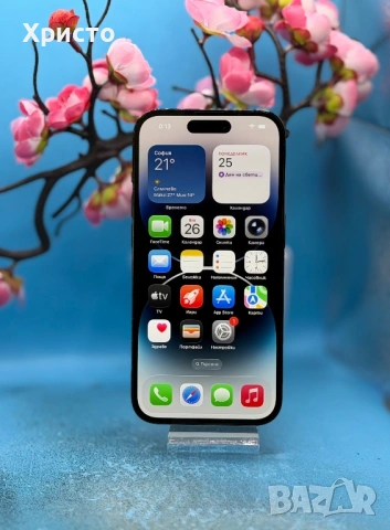 Apple iPhone 14 Pro, 256GB, 6GB RAM, 5G, Space Black  , снимка 4 - Apple iPhone - 54675830