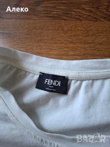 FENDI мъжка тениска 2XL размер. , снимка 6 - Тениски - 55005955