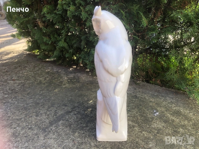 стар немски порцелан - голяма порцеланова фигура БУХАЛ, снимка 10 - Антикварни и старинни предмети - 51047983