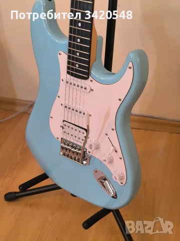 Електрическа китара Pasadena ST-11 HSS + аксесоари , снимка 6 - Китари - 55595653