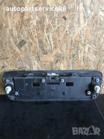 Лайсна на багажника с място за регистрационен номер сребрист цвят за Nissan Primera P12 (2004) 90810, снимка 2 - Части - 54368355