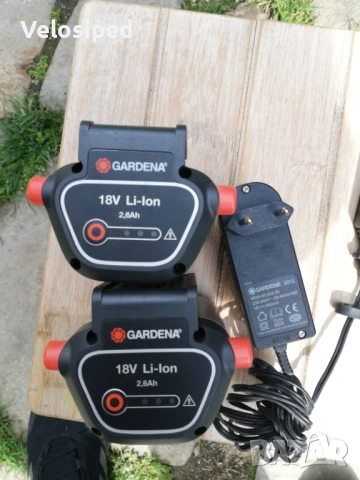 Батерия GARDENA 18V 2.6 Ah Li-ion, снимка 2 - Други инструменти - 54282993
