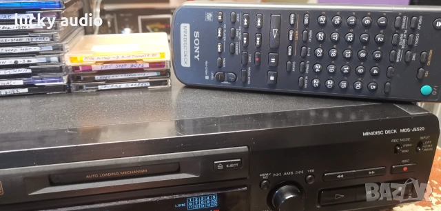 SONY MDS JE520 мини диск, снимка 2 - Декове - 55152064