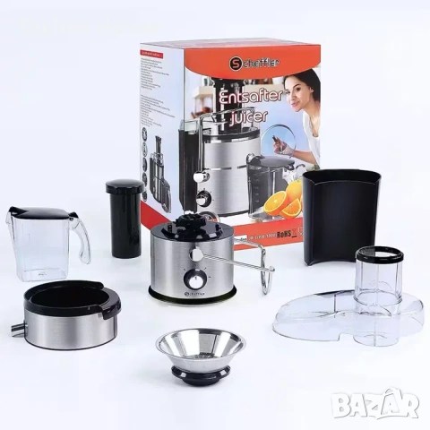 Сокоизстисквачка Scheffler 1L/1000W JR(PJE-1000), снимка 4 - Сокоизстисквачки и цитрус преси - 54276364