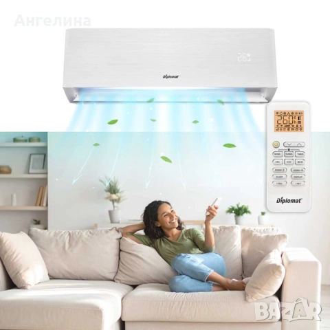 Климатик Инверторен DIPLOMAT DAH-120SM Ultra Winter, снимка 6 - Климатици - 54628932