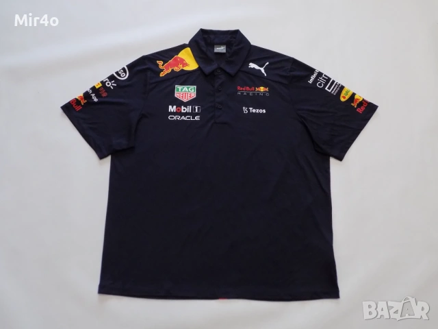 тениска puma formula 1 red bull racing team aston martin блуза риза мъжка оригинал XL, снимка 11 - Тениски - 50667008