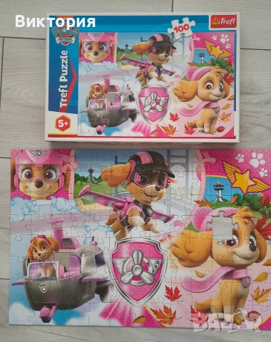 сет от 7 пъзела, Paw patrol, Mickey mause,Top wing и др., снимка 3 - Игри и пъзели - 55176543