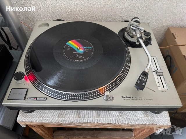 TECHNICS SL-1200MK2 ГРАМОФОН , снимка 2 - Грамофони - 54346468