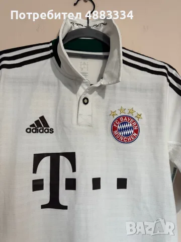 BAYERN MÜNICH 2013 2014 AWAY FOOTBALL SHIRT SOCCER JERSEY ADIDAS Z25686., снимка 2 - Тениски - 55325133