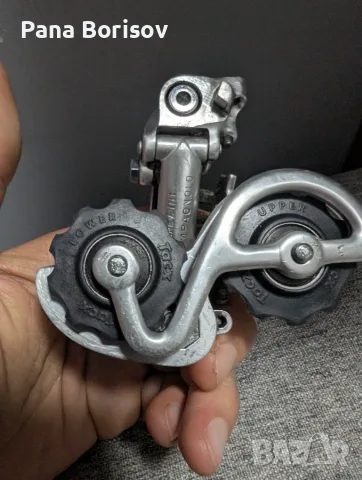 Ретро Шосеен Дерайльор Campagnolo Nuovo Record, снимка 5 - Части за велосипеди - 55538117