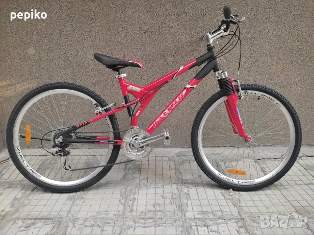 Продавам колела внос от Германия алуминиев мтв велосипед EAGLE BALKAN 26 цола фул SHIMANO ALTUS