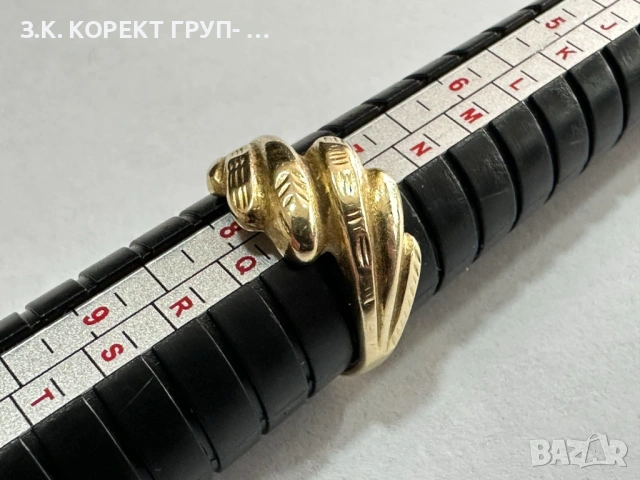 Продавам дамски златен пръстен 14K (585), 2.66 г
