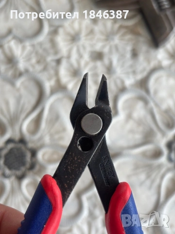 Финни резачки, за електроника Knipex Germany, снимка 3 - Клещи - 54901150