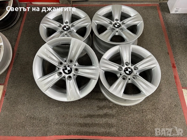 Джанти 16 Цола 5х120 BMW 1 ser E87 2 ser 3 E46 e90 e91, снимка 4 - Гуми и джанти - 52453740