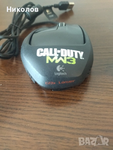 Продавам геймърска мишка Logitech G9X Call of Duty MW3 Edition, снимка 2 - Клавиатури и мишки - 54280131