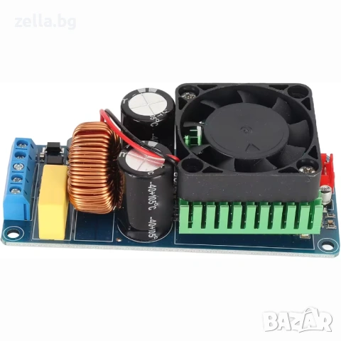 Моно усилвателен модул Клас D 500W IRS2092 – SNR 90dB, THD <0.1% | За субуфер 4-8 Ohm 10438, снимка 12 - Друга електроника - 54694730
