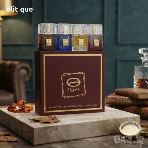 Подаръчен комплект Veyes 4x30 мл Eau de Parfum – луксозна колекция от аромати в елегантна кутия, снимка 2 - Дамски парфюми - 55338721