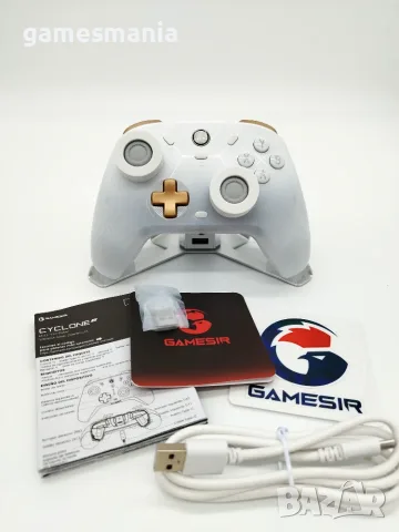 Контролери GameSir Cyclone 2 Phantom White/ НОВИ/24 месеца гаранция, снимка 3 - Аксесоари - 55642783