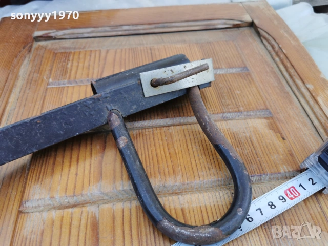 МЕТАЛНА СТАРА СТОЙКА ЗА ЧАДЪР 2804260816, снимка 5 - Антикварни и старинни предмети - 54337349