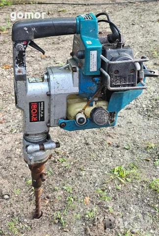Бензинов перфоратор Ryobi ER-382 – 24 куб. см, до 38 мм, 2-тактов, Made in Japan