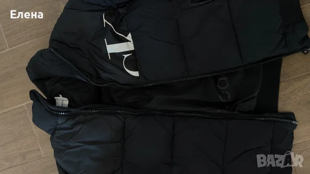 Calvin Klein Jeans зимно puffer яке – черно – унисекс – размер S - oversized 