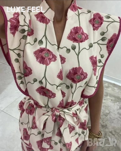 🌸Елегантен Дамски Комплект, снимка 2 - Комплекти - 55244114
