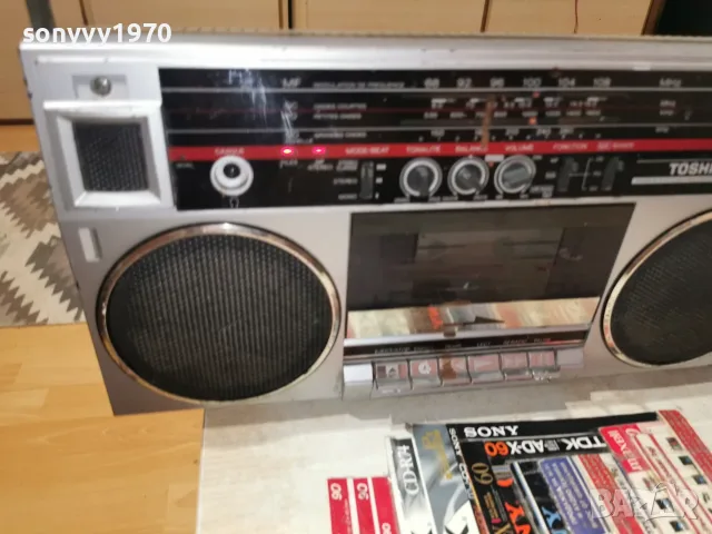 TOSHIBA RT-6035 MADE IN JAPAN-ВНОС FRANCE 0208261937L4, снимка 7 - Радиокасетофони, транзистори - 55512595