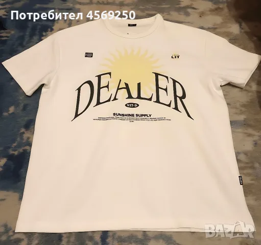 Мъжка стрийтуеър тениска DEALER Sunshine (Размер M) – Чисто нова, Streetwear / Дрип, снимка 2 - Тениски - 55345967