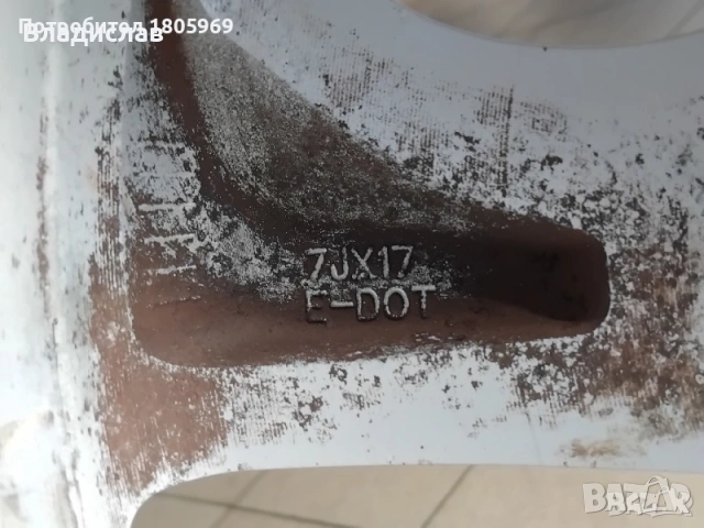 Оригинални алуминиеви джанти Kia с гуми BF Goodrich, снимка 7 - Гуми и джанти - 55232276