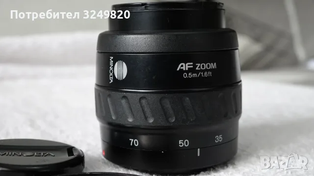 Продава:MINOLTA AF ZOOM 35-70mm 1:3.5(22)-4.5 ф 49мм