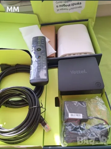 TV+ INet- Yettel- Съвсем НОВ комплект за телевизия!, снимка 3 - Приемници и антени - 55426151