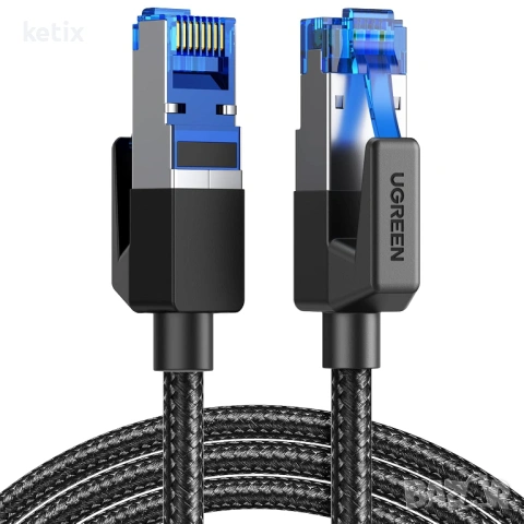 UGREEN Cat 8 LAN кабел 40 Gbps 2000 MHz супер бърз мрежов кабел POE RJ45 Ethernet,10м