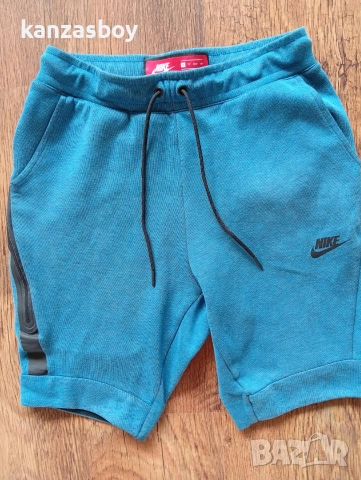 Nike Shorts Tech Fleece - Industrial Blue/Black - мъжки къси панталони р-р XS, снимка 5 - Къси панталони - 55045949